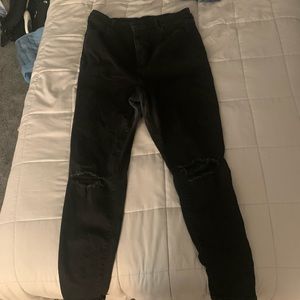 AE black skinny jeans